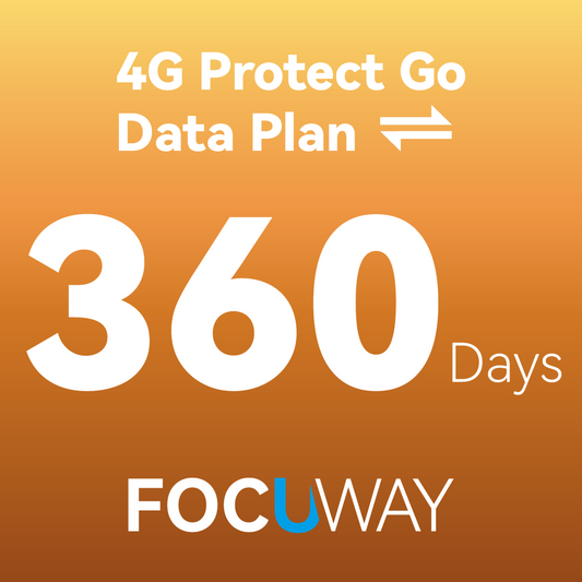 360 Days Network Services Subscriptions for FOCUWAY L7 4G Car Camera