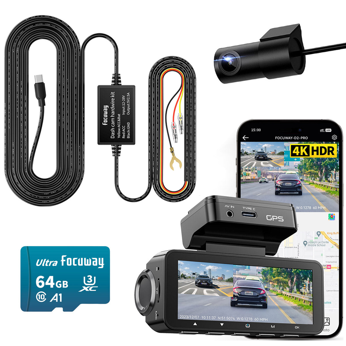 Promo ROVE R2-4K Dash Cam and ROVE Ultimate Hard Wire Kit Bundle Diskon Promo ROVE R2-4K Dash Cam and ROVE Ultimate Hard Wire Kit Bundle Diskon