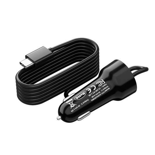 Car charger for FOCUWAY dash cam, Suitable for FOCUWAY T5, T5 pro, T6, D2 duo Dash Cam