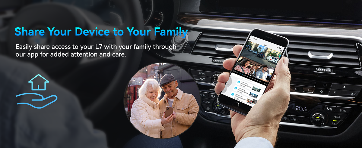 Dash Cam Front Inside, 4G LTE Car Security Cam, Remote Live-View, Inst ...