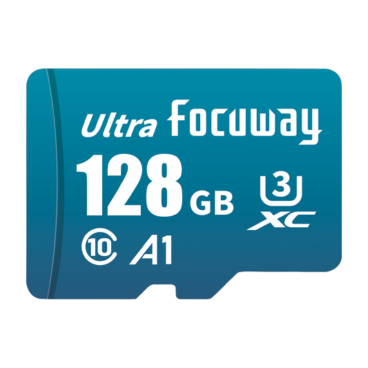 FOCUWAY 128GB High Speed SD Card, Compatible With all Focuway Dash Cams, U3 Speed Memory Card